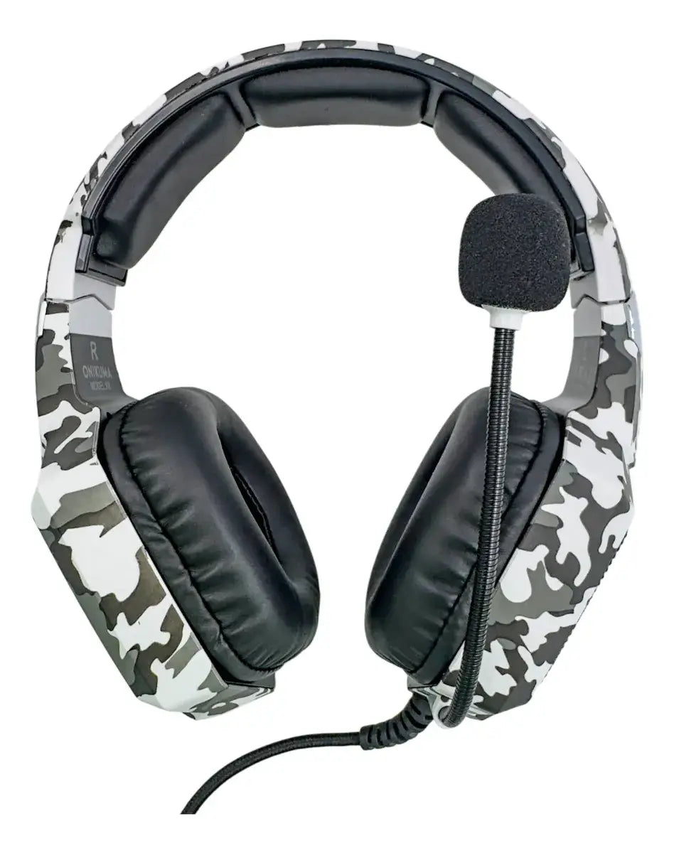 Headset Gamer ONIKUMA K8 Grey Camo Edition 🔥